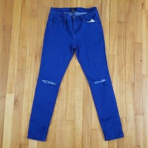 Forever 21 Navy Blue Jeans Stretch